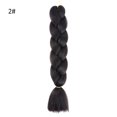 thumbnail image 4 of Lubelski Solid Color Synthetic Hair Extensions African Braids Crochet Braiding Ponytail, 4 of 7