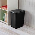 thumbnail image 4 of Sterilite 7.5 Gallon TouchTop Wastebasket with Titanium Latch, (8 Pack), 4 of 10
