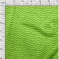 thumbnail image 3 of oneOone Cotton Cambric Green Fabric Abstract Sewing Craft Projects Fabric Prints By Yard 56 Inch Wide, 3 of 4