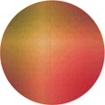 thumbnail image 1 of Ahgly Company Tapis Rond Lavable en Machine Intérieur Transitionnel Orange, 8 Pieds Rond, 1 of 7