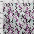 thumbnail image 3 of oneOone Polyester Spandex Dark Magenta Fabric Geometric Sewing Material Print Fabric By The Yard 56 Inch Wide-GD, 3 of 5
