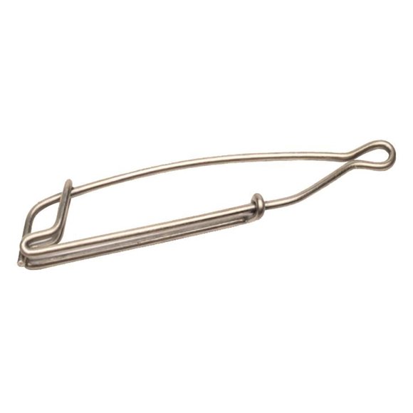 Scotty 1155 Trolling Snaps, Nickel / Silver, Large, 2 per pack