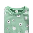 thumbnail image 4 of xiaxaixu Baby Sweater + Pants, Flower Pattern Pocket Decoration Clothing, 4 of 7