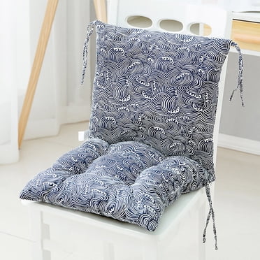 Vadktai Patio Chair Cushion, High Back Rocking Chair Cushion, Outdoor Seat Back Chair Cushion, Sunscreen and Fade-Resistant
