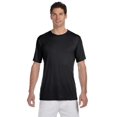 thumbnail image 3 of Hanes Cool DRI TAGLESS Men`s T-Shirt, 2XL, Black, 3 of 4