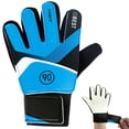 thumbnail image 3 of Gants de Gardien de Soccer pour Enfants Taille 5/6/7 en Latex Gants de Gardien de Soccer pour Enfants Antidérapants Gants de Sport pour Jeunes Protection Complète des Doigts avec Sangle de Poignet Ajustable Gants d'Entraînement Non Sexuels, 3 of 9