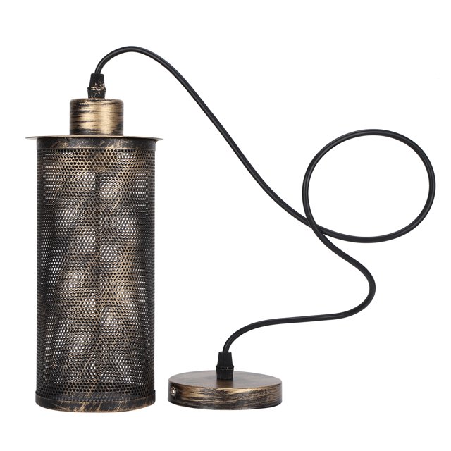 Haofy Mesh Lampshade, With Screw Mounting Package Pendant Lamp Shade, Stable Unique For Home Light Fixture Bar, Cafe Decoration