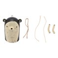 thumbnail image 3 of Animal Wind Chimes, Rustic Animal Wind Chimes Hanging Natural Resin Hand Made With Accessories For Gardens E Hedgehog, 3 of 8