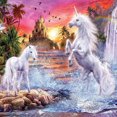 thumbnail image 2 of Ceaco Unicorns 100 Pièces Puzzle Unicorn Licorne De Soleil Cascade, 2 of 2