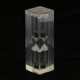 thumbnail image 3 of jifeng Acrylic Clear 3 Minute Hourglass Hourglass Kitchen Hourglass Timer Gift Colorful Black, 3 of 7