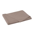thumbnail image 2 of Fridja Queen Size Flat Sheet, Solid Color Soft Skin-friendly Machine Washable Flat Sheets, Cool & Breathable Bed Sheets, Top Sheet, Flat Sheet , Single Flat Sheets Only (Khaki, 70.87x90.55 in), 2 of 6