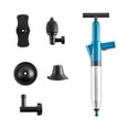 thumbnail image 1 of Pneumatic Drain Cleaner Tool High Pressure Air Powered Sewer Line Unclogger for Toilet Pipe and Floor Drain Connection, 1 of 8