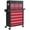 Red, variant on HOMCOM Rolling Tool Chest, Lockable Tool Storage Cabinet with 14 Drawers