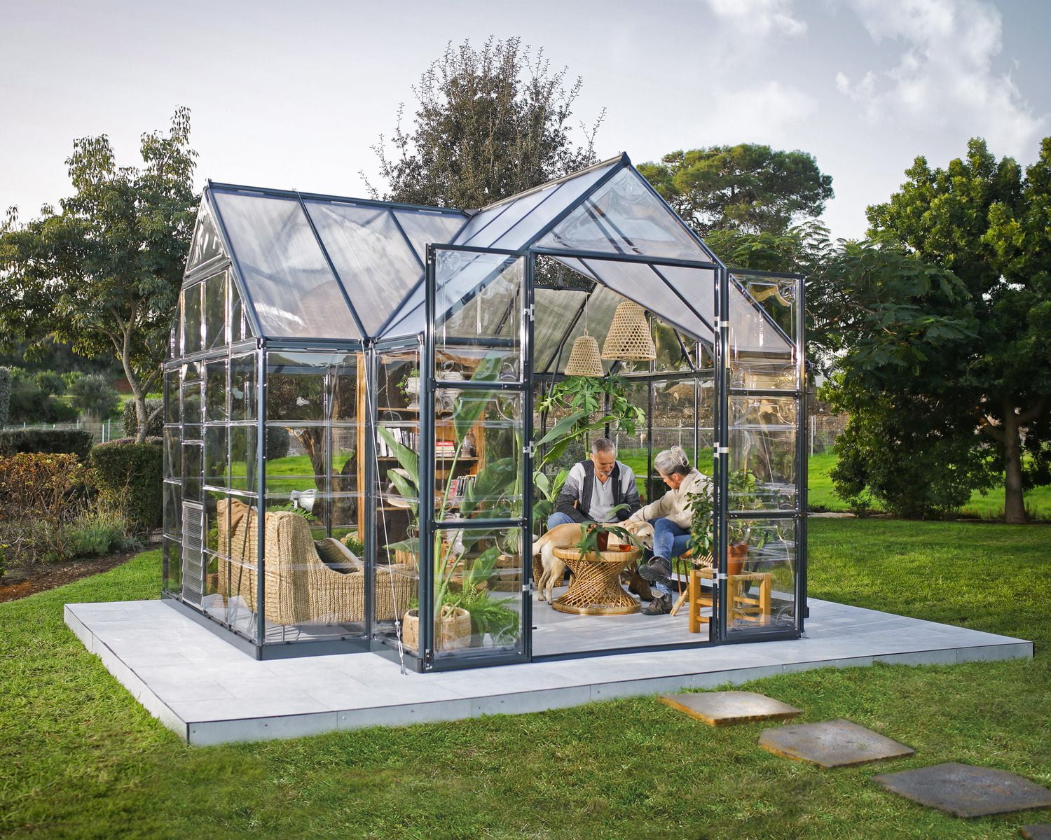 Victory Orangery Serre de 10 pi x 12 pi Canopia by Palram
