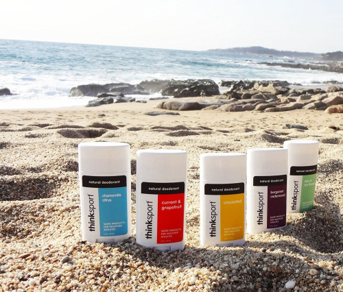 Thinksport Déodorant Naturel - Bergamote Bois de Cèdre