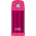 thumbnail image 1 of Thermos 12 OZ Funtainer Vacuum Insulated Bottle, Pink, 1 of 4