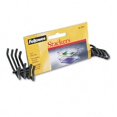 thumbnail image 1 of Fellowes 63112 Desk Tray Stacking Posts for 3&amp;apos;&amp;apos; Capacity Trays  Black  Four Posts/Set, 1 of 4