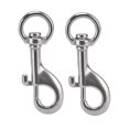 thumbnail image 4 of Single Ended Diving Clips, 316 Stainless Steel Rotating Snap Hook 3/4in ID  For Outdoor For Camera Strap For Clothesline, 4 of 8