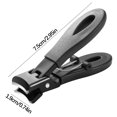 thumbnail image 2 of Openpig Heavy-Duty Nail Clippers With Large Opening 8mm Wide Blade Sharp Manicure Tool Classic Style - Ideal For Thick Nails, 2 of 2