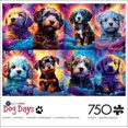 thumbnail image 1 of Buffalo Games - Dog Days - Cosmic Canines - 750 Piece Jigsaw Puzzle, 1 of 5