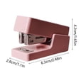 thumbnail image 3 of pstuiky Mini Stapler Compact Portable for Office Holds 10 Sheets 1-Pack, 3 of 6