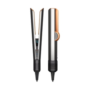 Dyson Official Outlet - Dyson Airstrait Hair Straightener, Refurbished, Nickel/Copper