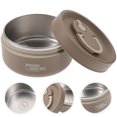 thumbnail image 2 of SHISUYAN Large Insulated Ramen bowl with Lid for Kitchen Use Brown Color Stainless Steel Material 7.87 Inches, 2 of 8