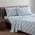 thumbnail image 2 of Eddie Bauer King Flannel Sheet set Dog Friends, 2 of 5
