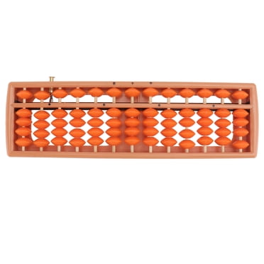 CIMAXIC 1 Pce Abaque pour Enfant Jouant à l'Arithmétique Jouet Abaque Math Éducationnel Jouet de Comptage,9.76"X2.87"X0.75 Pouces