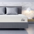 thumbnail image 1 of L'Baiet 10" Bed in a Box Gel Medium Firm Memory Foam Twin Size Mattress in White, 1 of 9