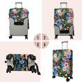 thumbnail image 2 of Travel Luggage Cover Suitcase Protector Fits 18-32 Inch Luggage Wheel Covers Patterned Travel Related Items Flower Luggage Protector Elastic Luggage Anti-scratch Suitcase Cover XL, 2 of 5