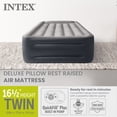 thumbnail image 2 of Intex Dura Beam Deluxe Pillow Bed with Built In Pump, Twin, 2 of 8