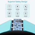 thumbnail image 4 of Bandeau avec Batterie pour Quest 2, Bloc-Piles 10 000 mAh à Recharge Rapide pour Alimentation VR, Sangle Élite Ajustable pour un Soutien et un Équilibre VR Améliorés, Accessoire de Remplacement, 4 of 9