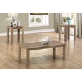 thumbnail image 1 of Monarch Specialties Table Set, 3pcs Set, Coffee, End, Side, Accent, Living Room, Laminate, Brown, Transitional, 1 of 4