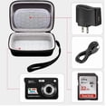 thumbnail image 3 of Birdeem Camera Case Compatible with Student Digital Camera, Hard Shell Shock Resistant Protective Carrying Case, Lightweight Camera Bag with Mesh Pocket and Hand Strap for Travel and Daily Use, 3 of 5