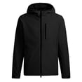 thumbnail image 2 of Men's Windproof and Waterproof Outdoor Jacket with Adding Fleece, Drawstring Hood, Zipper Pockets, Long Sleeves, for Hiking and Casual Wear in Cold Weather, 2 of 9