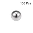 thumbnail image 3 of Uxcell Billes de Roulement Pouces 440C Acier Inoxydable G25 Billes de Précision 1/4 Pouces, 3 of 5