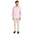thumbnail image 2 of Bestman Solid Formal Button Down Shirt For Men Long Sleeve With Patch Pocket Business Wear, 2 of 7