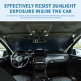 thumbnail image 1 of LSLJS Pare-Soleil pour Vitres de Voiture Pare-Soleil Automobile en Papier D\'aluminium à Bulles à Tirage Manuel Sunshade, Sun Protection, Isolation Thermique, Pare-Soleil Pliant pour Pare-Brise avant Fournitures, 1 of 3