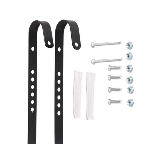 Panier de Vélo Panier avant de Vélo Panier avant de Vélo Suspendu Panier de Vélo Audacieux Panier avant Réglable pour Véhicule Électrique Crochet Multifonctionnel à Dégagement Rapide (Seulement Crochet)