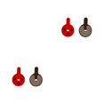 thumbnail image 2 of Baohd 1/2/3/5 10pair Lightweight Brake Pad For Wide Compatibility Durable Brake Pads JY-07D 2PCS, 2 of 6
