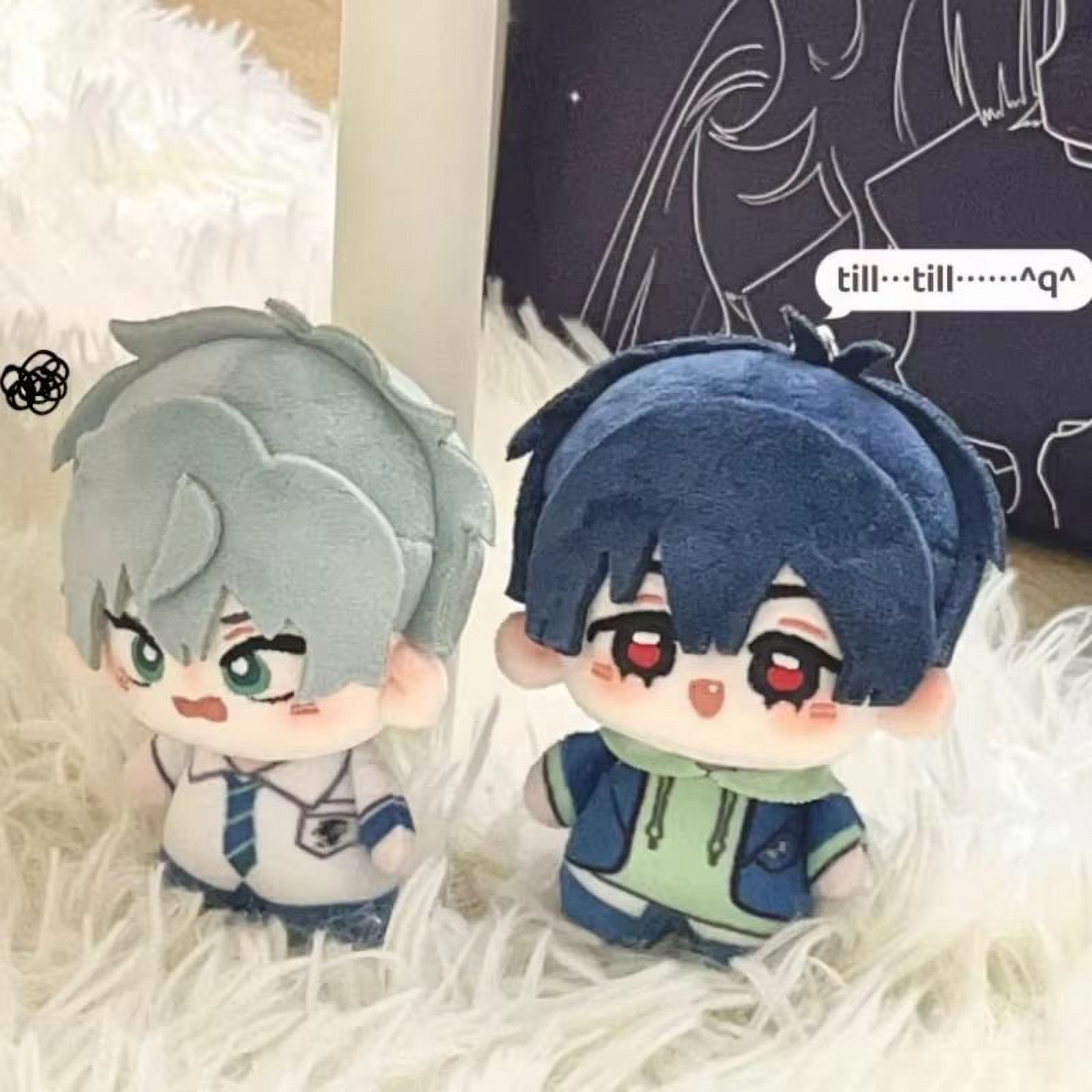 MesaSe 10cm Alien Stage Ivan Till Stuffed Plush Toys Soft Body