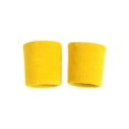thumbnail image 1 of Terry Cloth 2 Pair ( 4 pieces ) Wristbands, Yellow, 1 of 2
