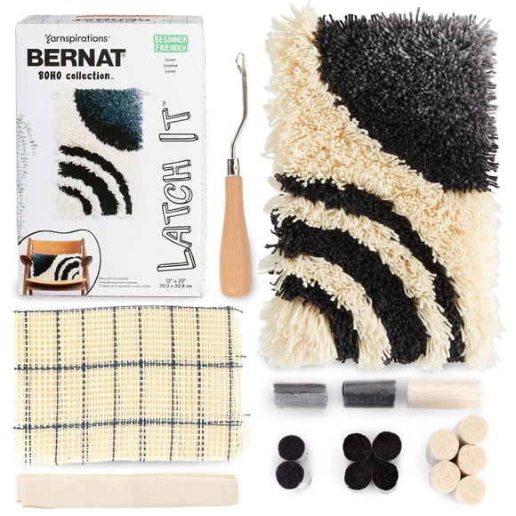 Bernat® Latch It™ Boho Collection Acrylique Fil Kit