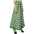 thumbnail image 1 of Phagun Jupe-Robe Portefeuille à Imprimé Floral en Coton à une Seule Couche Sarong, 1 of 3