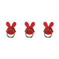 thumbnail image 2 of braveheart Cute Rabbit Aluminum Alloy Phone Stand Tablets Hand Grip Kickstand Mount Holder Red 3Set, 2 of 6