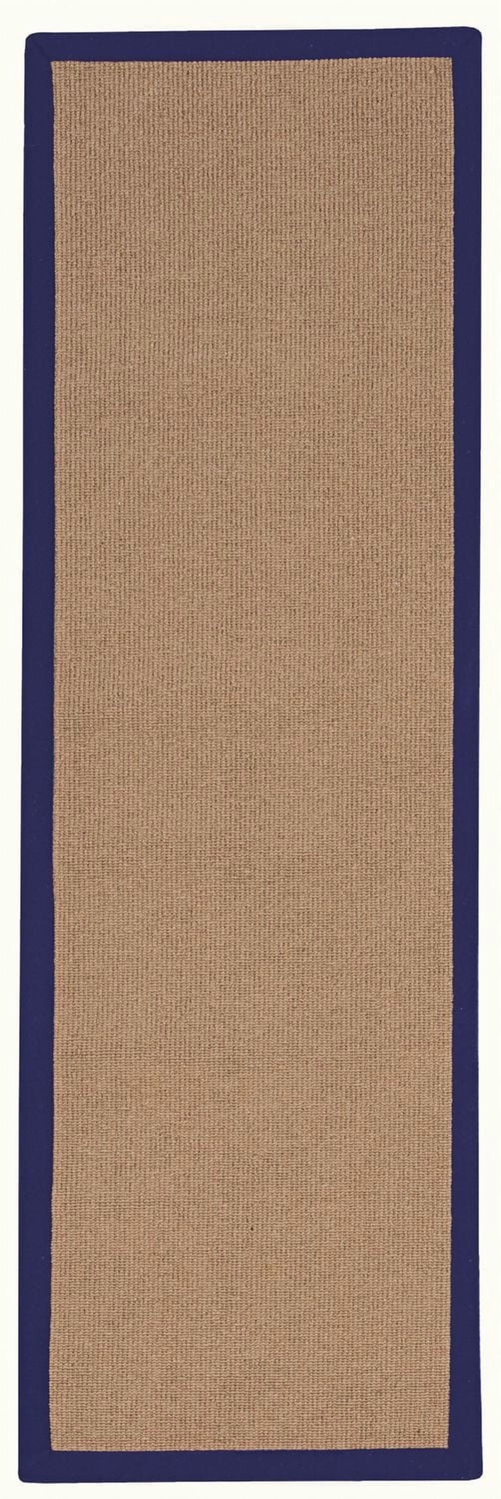 Tapis de couloir Athena liège et bleu 2 pi 6 po x 8 pi