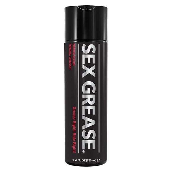 Sex Grease Premium Silicone Based Personal Lubricant, 4.4 oz