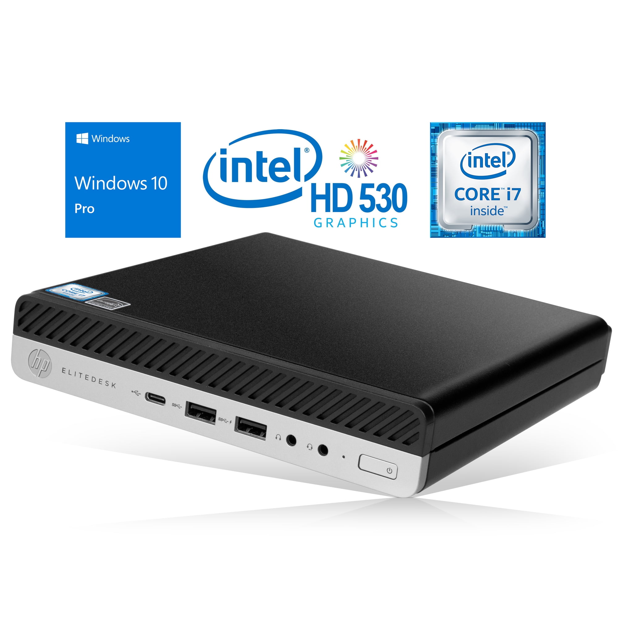 HP EliteDesk 800 G3 Mini PC, Intel Core i7-6700 Upto 4.0GHz, 32GB