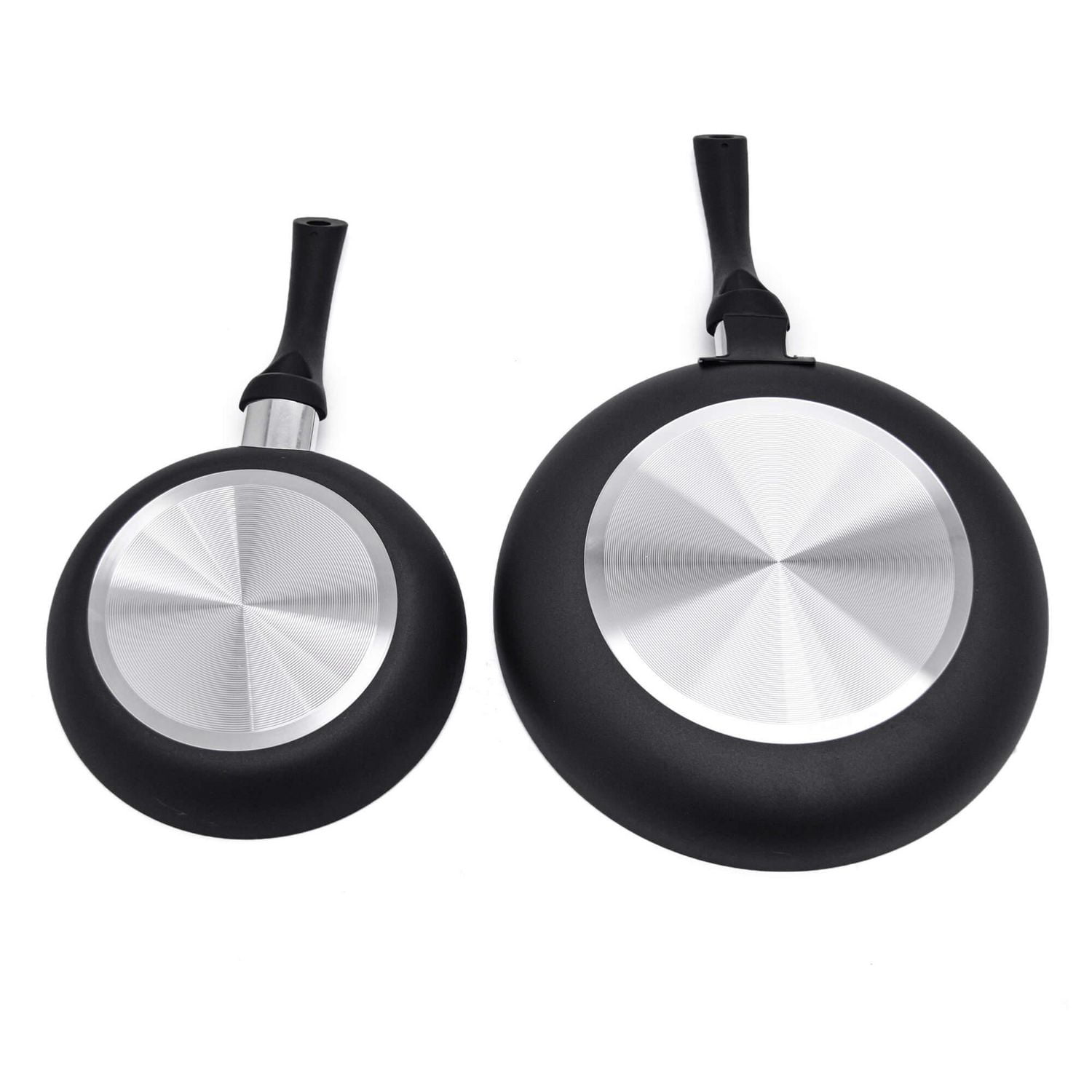 Starbasix Ensemble de 2 Poêles Antiadhésives, 20cm & 26cm, en Aluminium, Va au Four, Compatible avec le Lave-Vaisselle